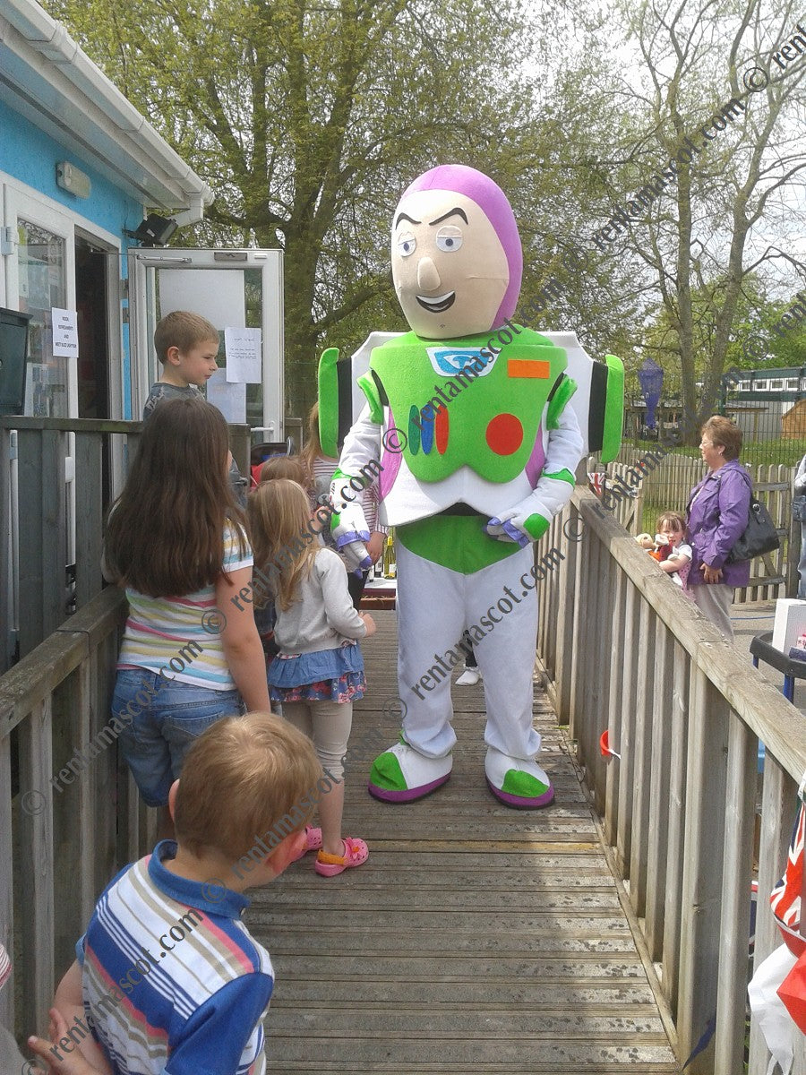 WOODY BUZZ Lightyear Toy Story Adult Mascot Fancy Dress Costume Hire