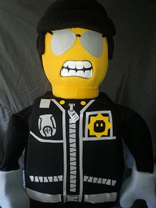 Lego mascot costume hire