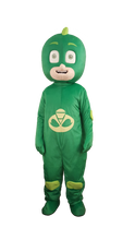 Load image into Gallery viewer, PJ Masks Gekko adult sized Fancy dress mascot costume hire party service in the UK
