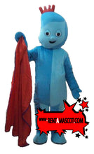 Load image into Gallery viewer, Iggle piggle Night garden fancy dress mascot costume hire service in the UK