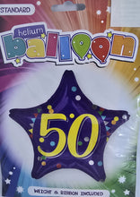 Load image into Gallery viewer, Helium Balloons shapes and character