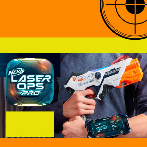 Laser Nerf Gun hire for parties and kids party entertainment.  Hire to your door anywhere in the UK, No bullets required all lazer fun
