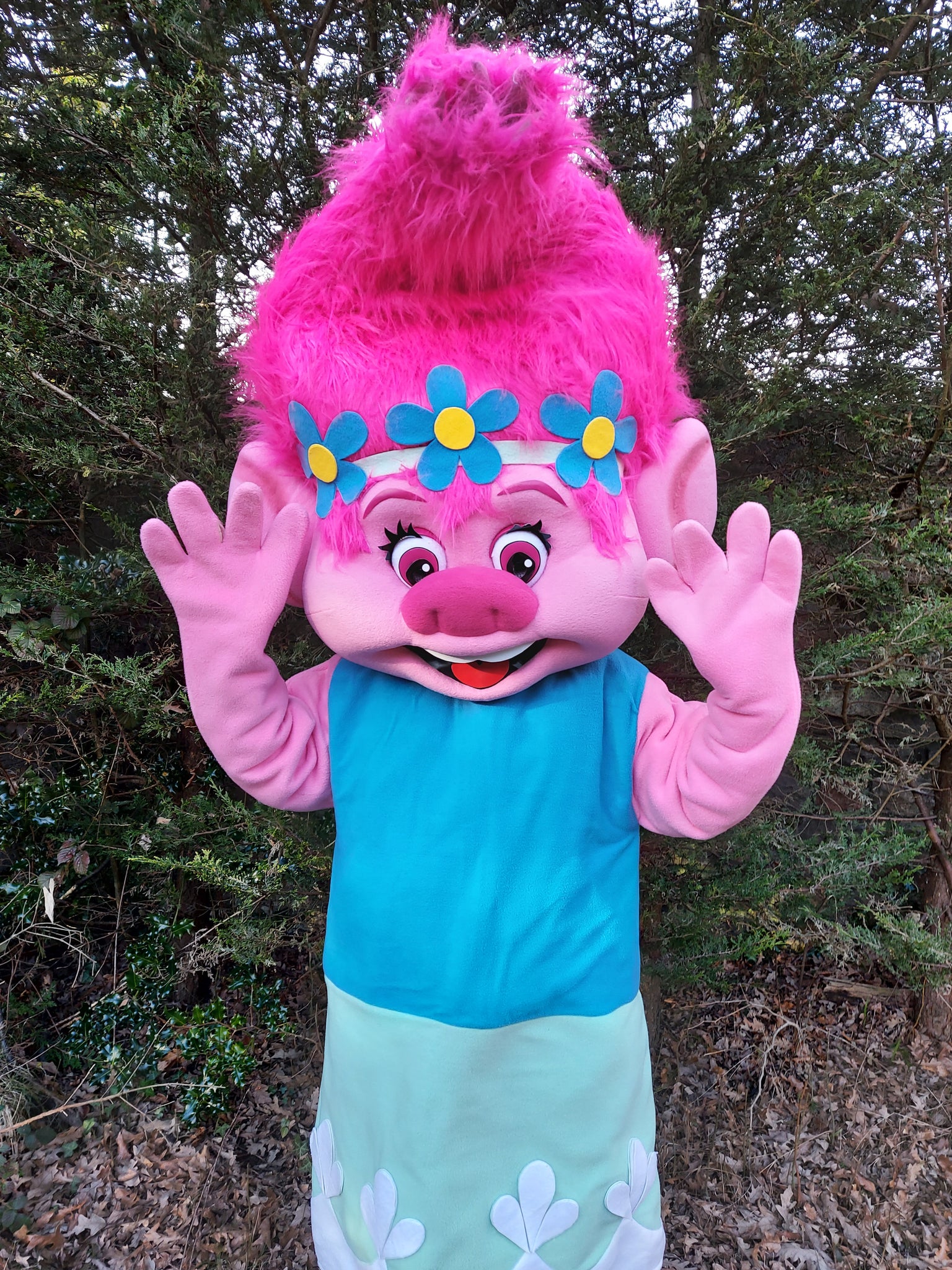 TROLLS POPPY - Mascot SELF-HIRE-WEAR Fancy Dress Costume hire Rent A Mascot TROLLS POPPY - Mascot SELF-HIRE-WEAR Fancy Dress Costume hire Rent A Mascot