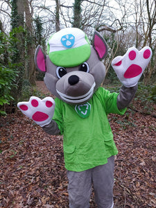 Rubble mascot costume hire