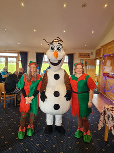 OLAF Frozen Snowman Mascot Fancy Dress Costume Hire