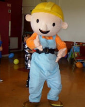 Load image into Gallery viewer, BOB THE BUILDER Mascot Fancy Dress Costume HIre