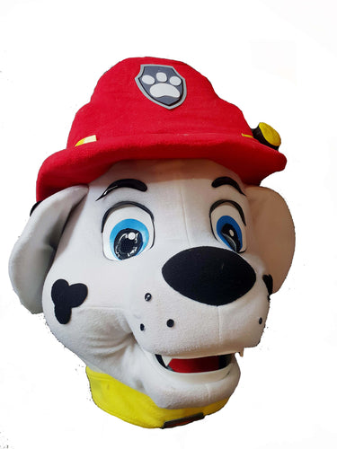 SUPER PLUSH - PAW PATROL CHASE / MARSHALL Mascot Fancy Dress Costume Hire