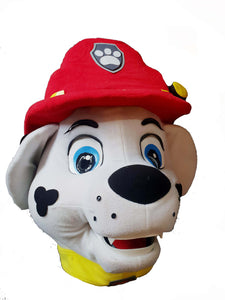 SUPER PLUSH - PAW PATROL CHASE / MARSHALL Mascot Fancy Dress Costume Hire