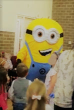 Load image into Gallery viewer, MINION mascot fancy dress costume hire