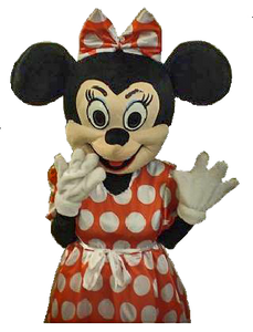 Mickey minnie mouse disney Fancy dress mascot costume character hire party entertainment service in the UK