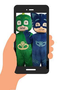 PJ MASKS - CAT BOY + GEKKO VIDEO (generic happy birthday) INSTANT DOWNLOAD