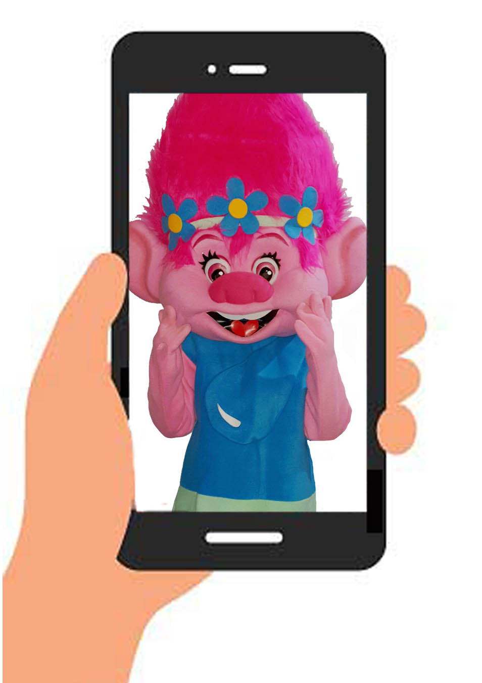 POPPY TROLL VIDEO (generic happy birthday) INSTANT DOWNLOAD