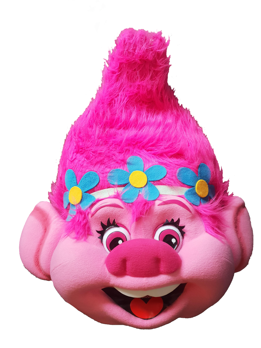 TROLLS POPPY - Mascot SELF-HIRE-WEAR Fancy Dress Costume hire – Rent A ...