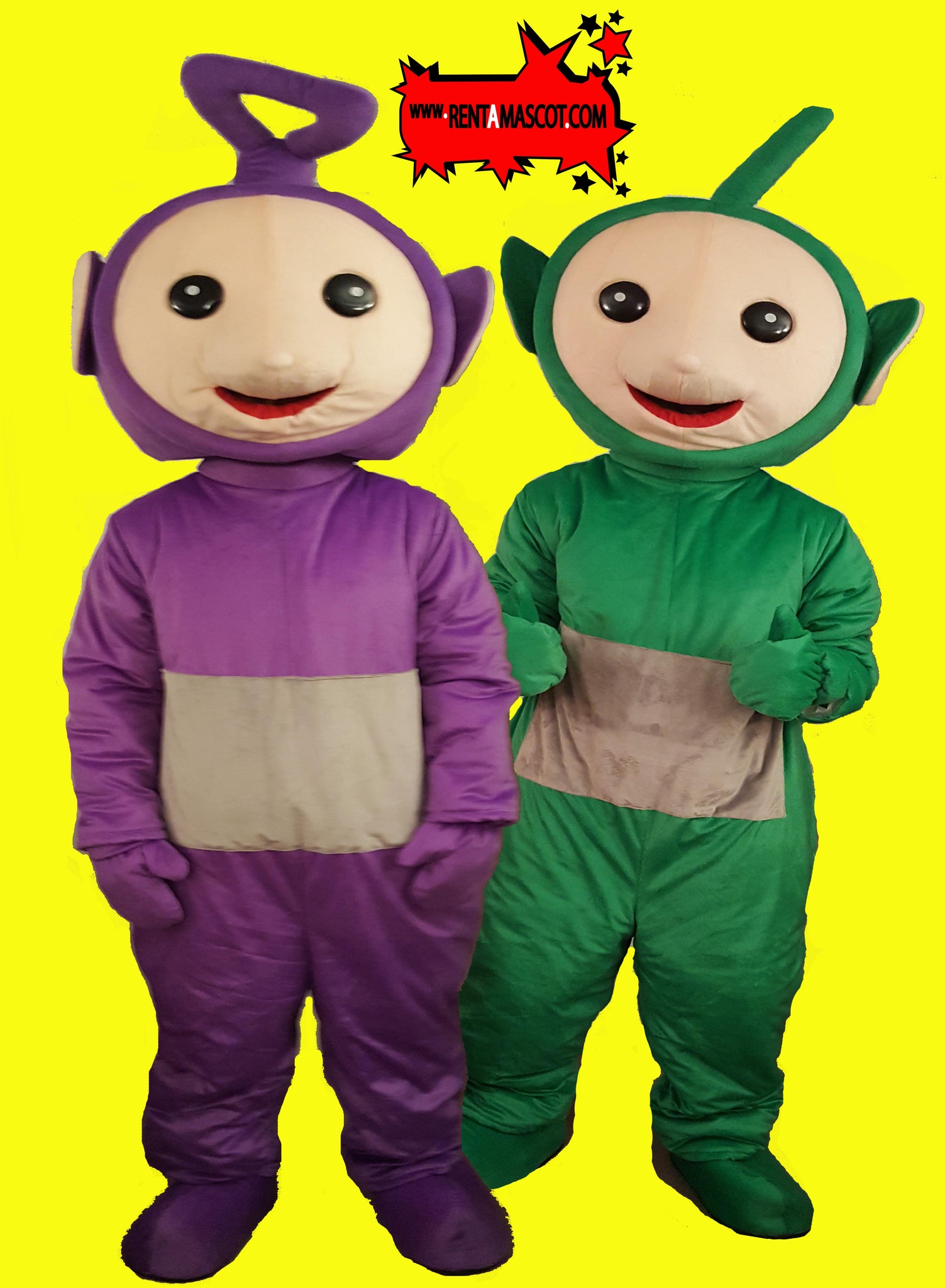 16+ Purple Teletubby Costume
