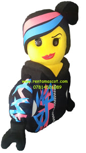 Wyldstyle Lego mascot costume