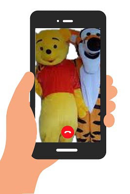 PERSONALISED BIRTHDAY VIDEO MESSAGE - 2 mascots (ANY CHARACTERS )